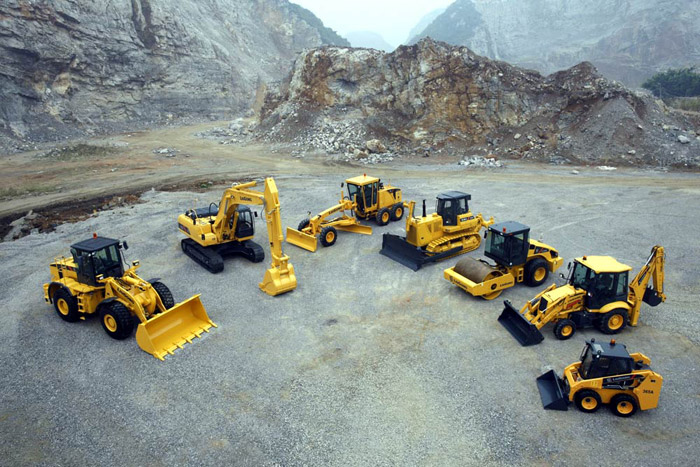 road construction machines inner